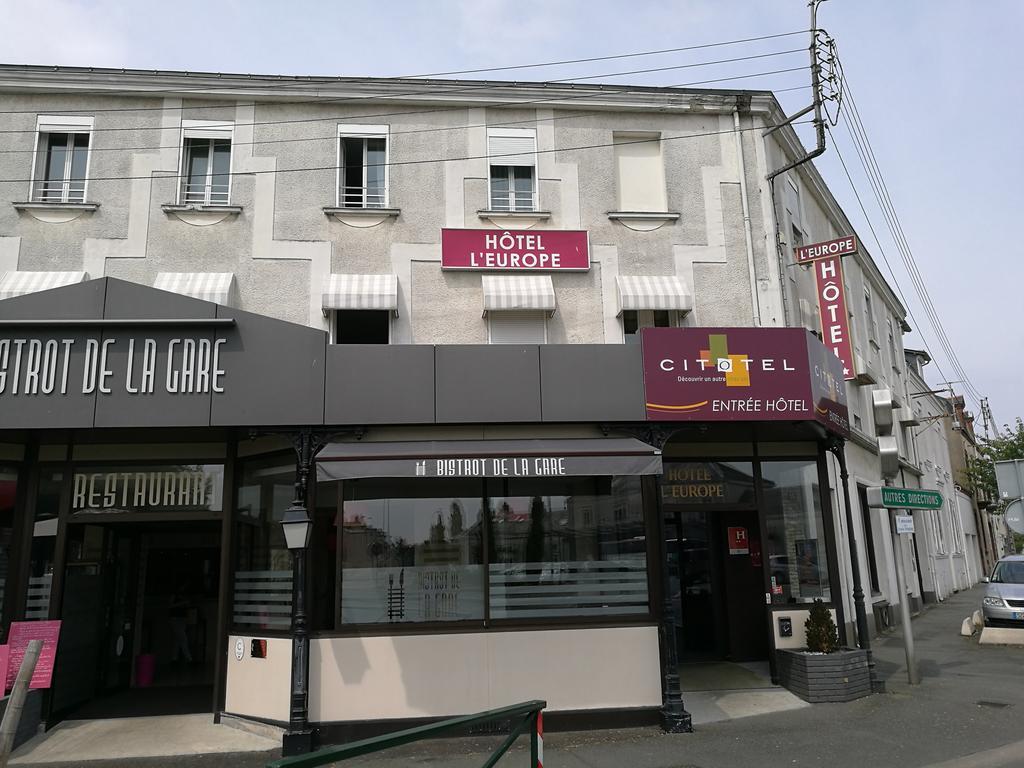Cit'Hotel L'Europe - Cholet Gare Zewnętrze zdjęcie