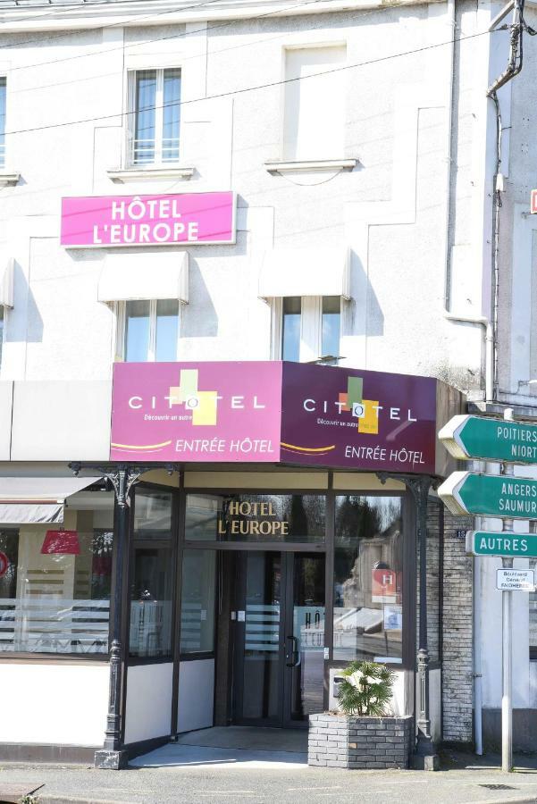 Cit'Hotel L'Europe - Cholet Gare Zewnętrze zdjęcie